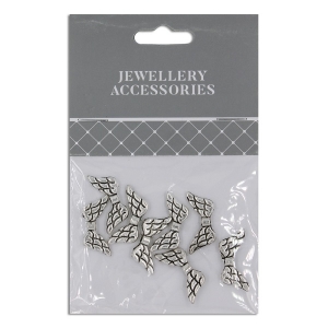 Charms 20mm Silver Plate Angel Wings Pack 8